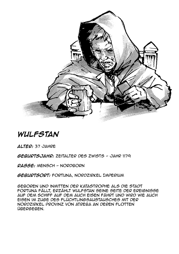 Wulfstan – Charakterbogen