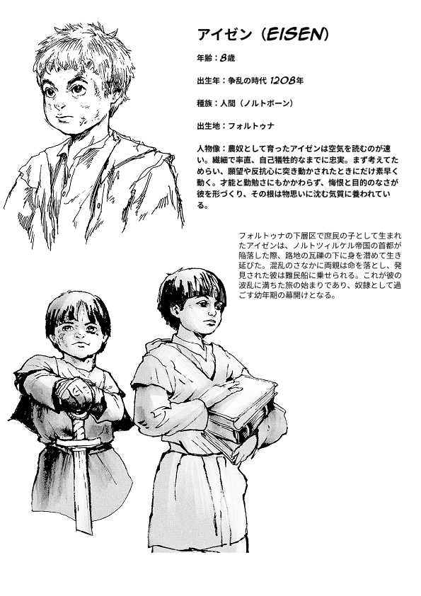 Eisen – キャラクターシート