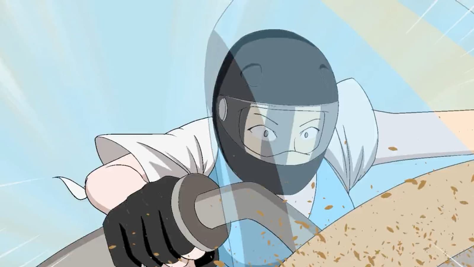 Animated Stereum 2.0.0 release teaser showing a helmeted character in motion